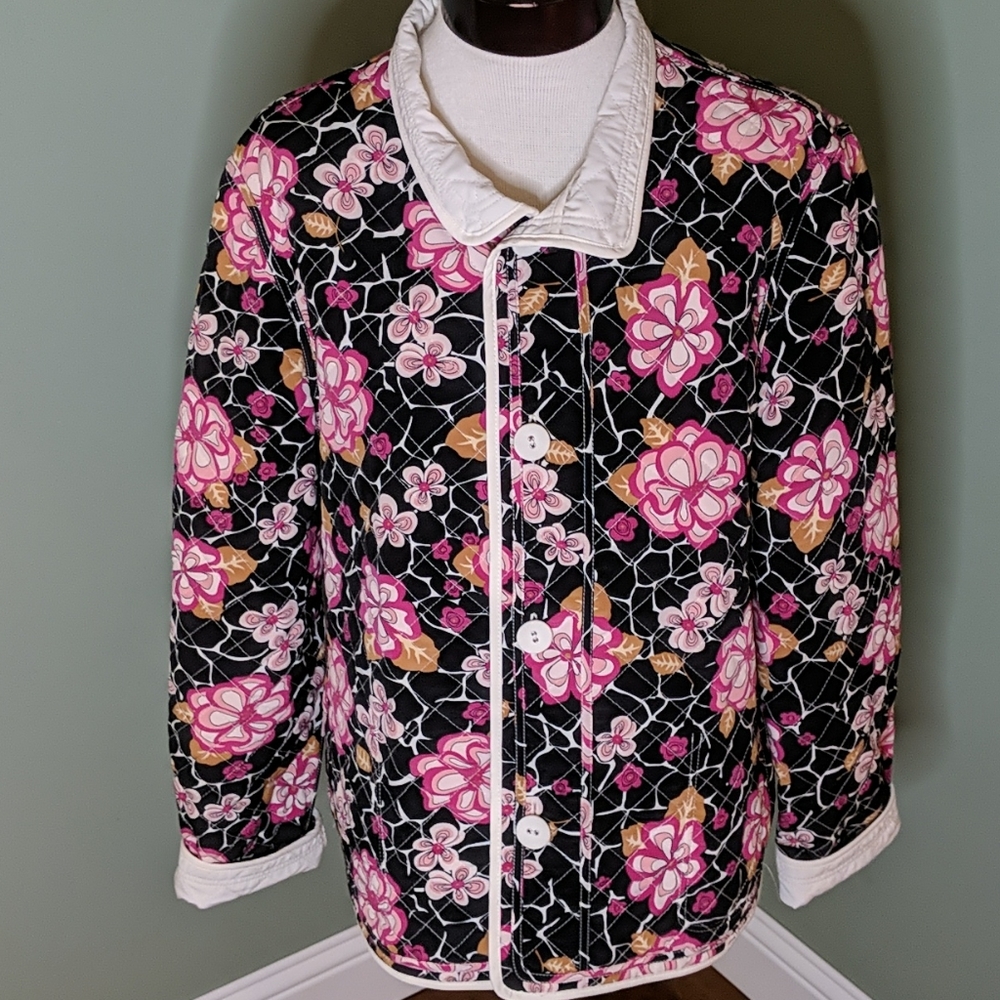 HILARY RADLEY women's resverisble jacket.